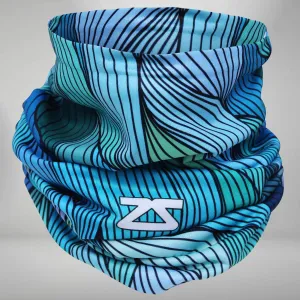 Abstract Waves Multi-Use Neck Gaiter & Headwear