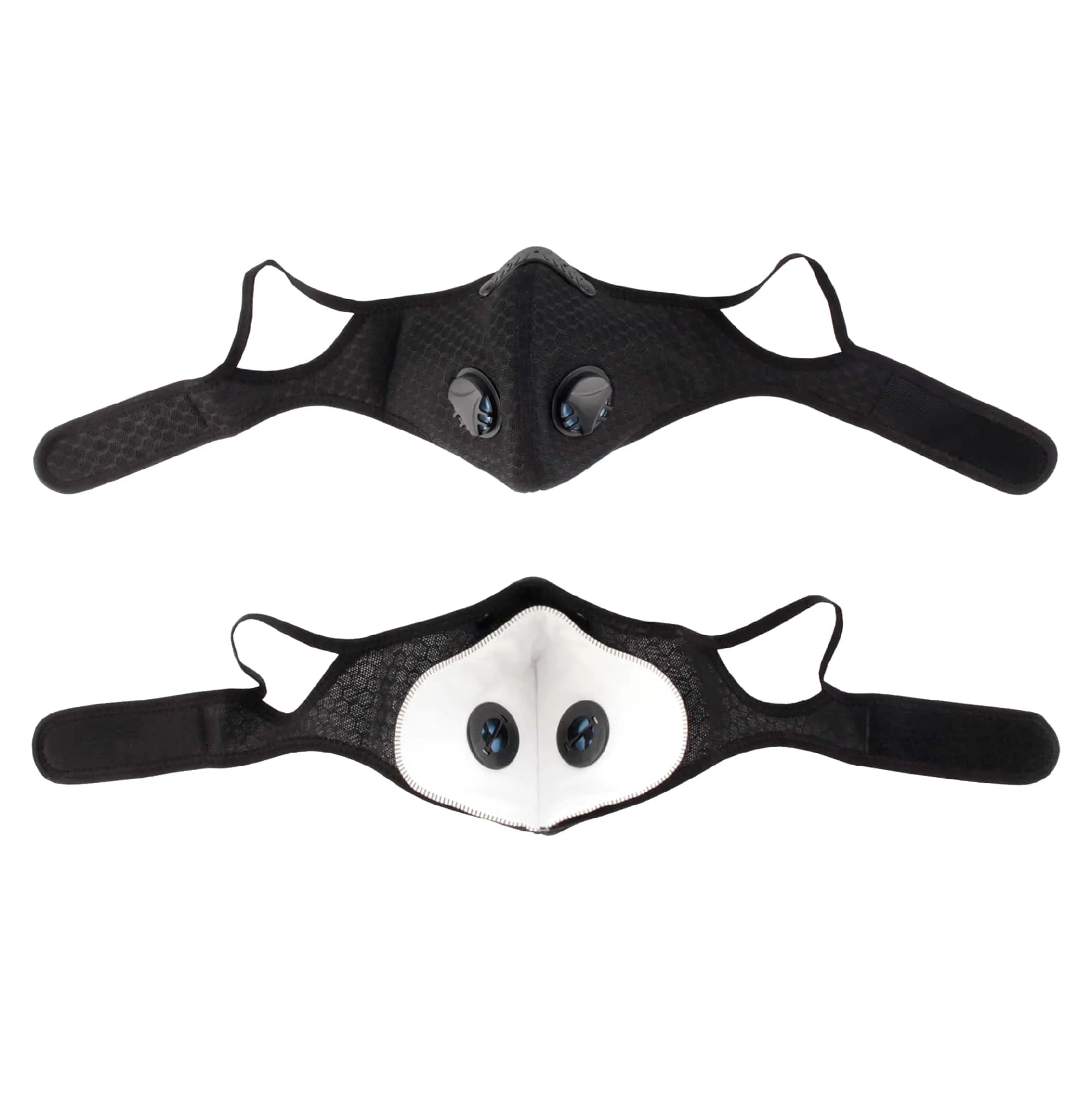 Activated Carbon Dust Sport Mask with Exhalation Valves