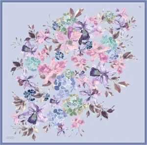 Armine Fior Floral Silk Scarf #1