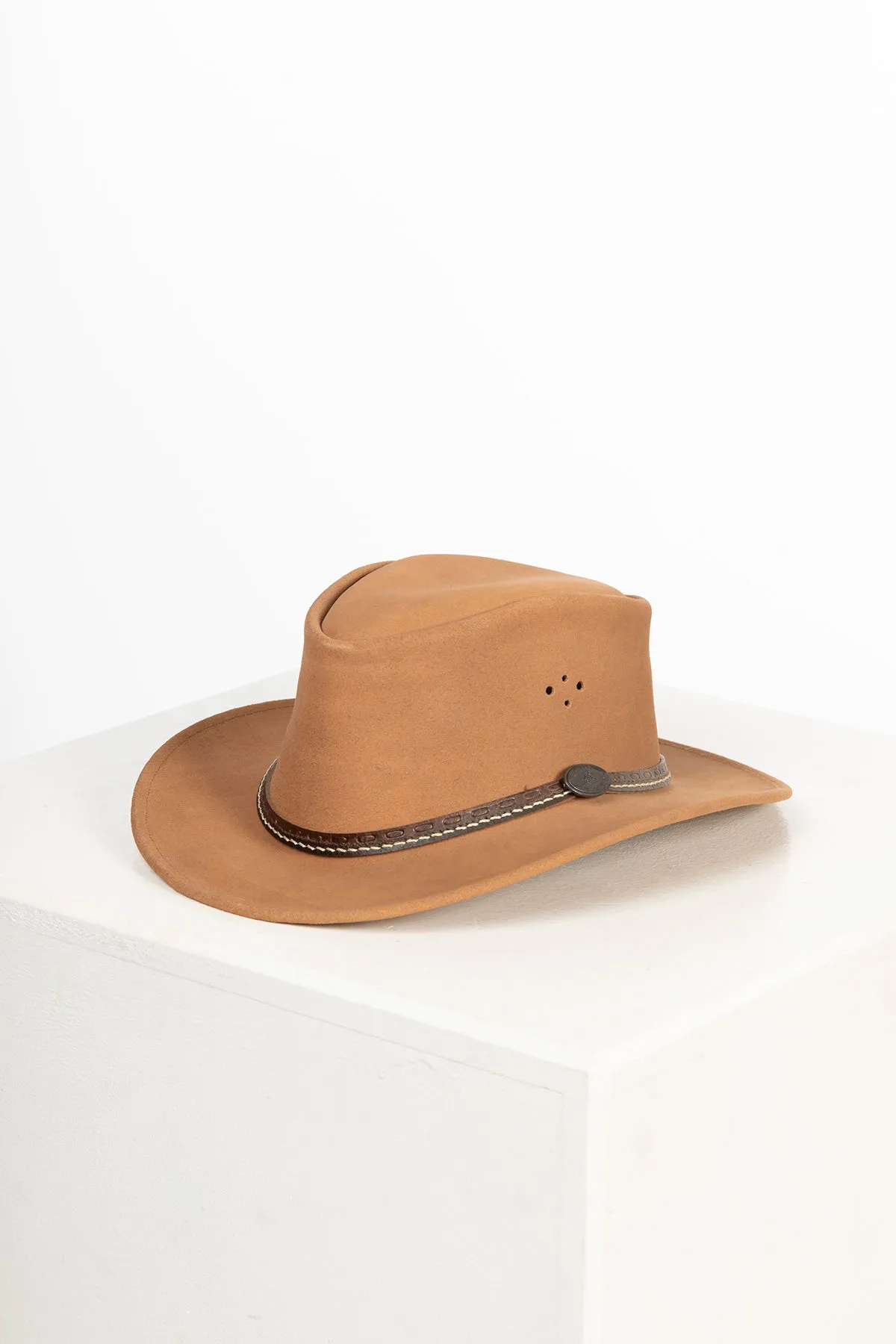 Aussie Style Suede Hat