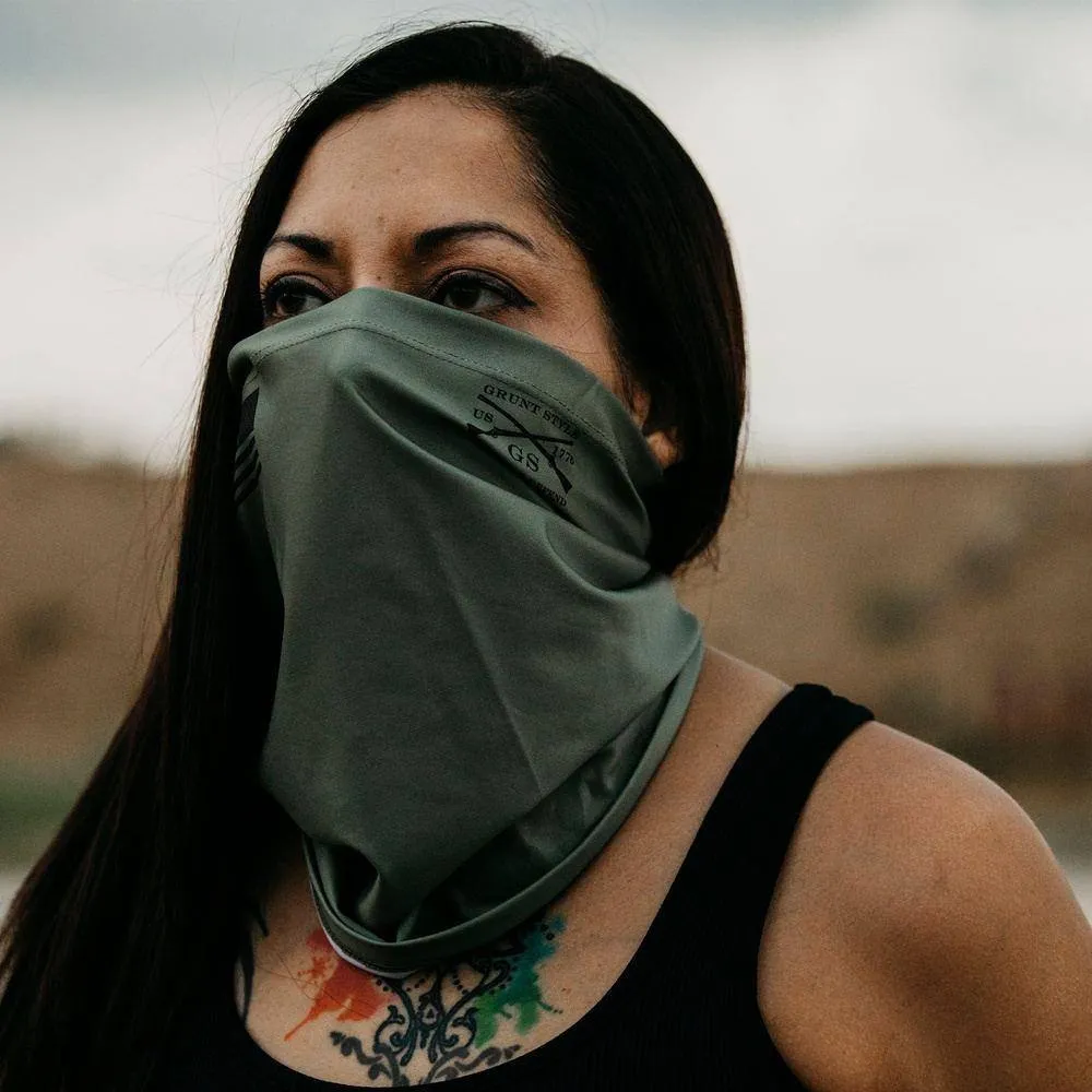 Basic Military Green Neck Gaiter