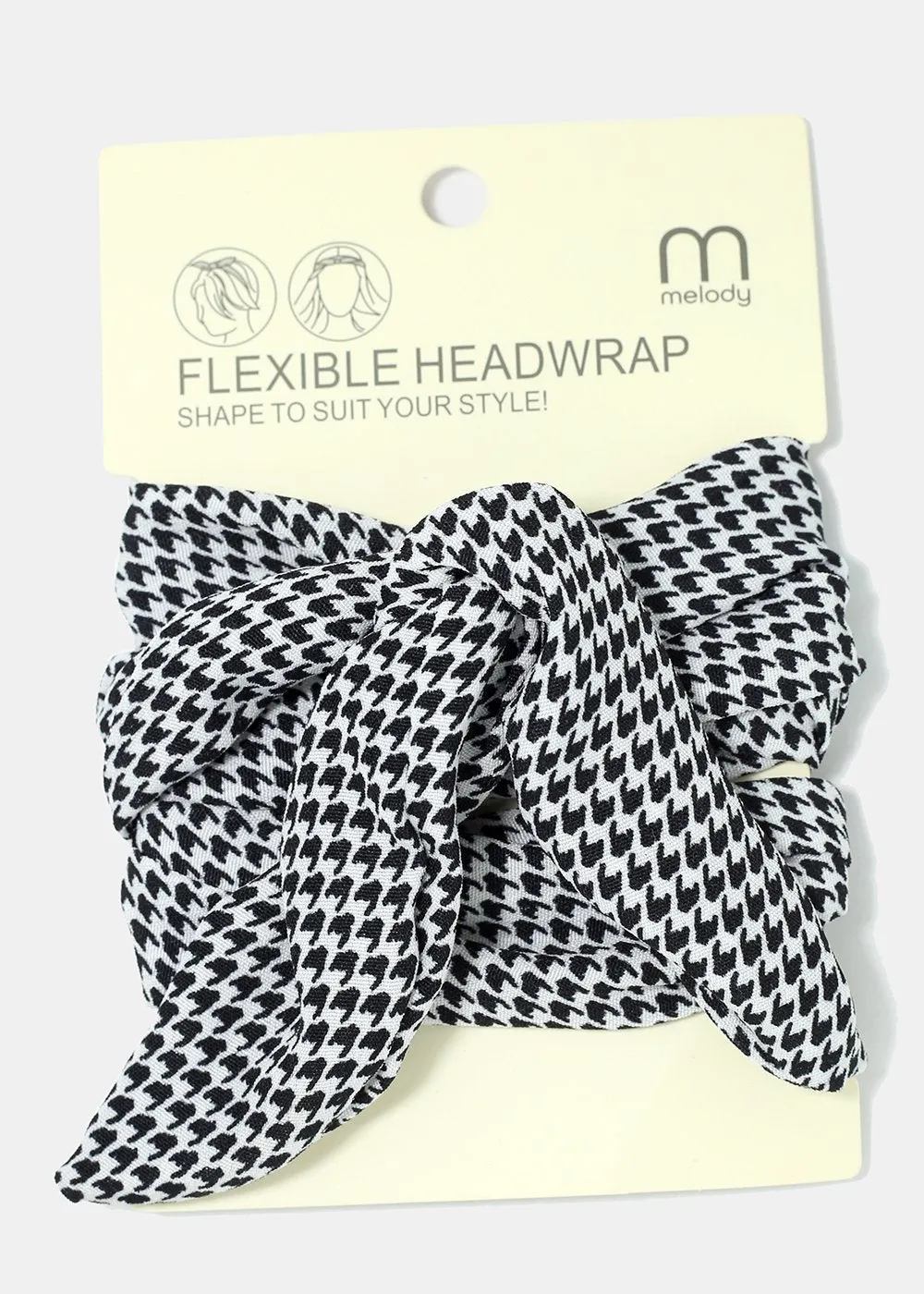 Black & White Flexible Headband