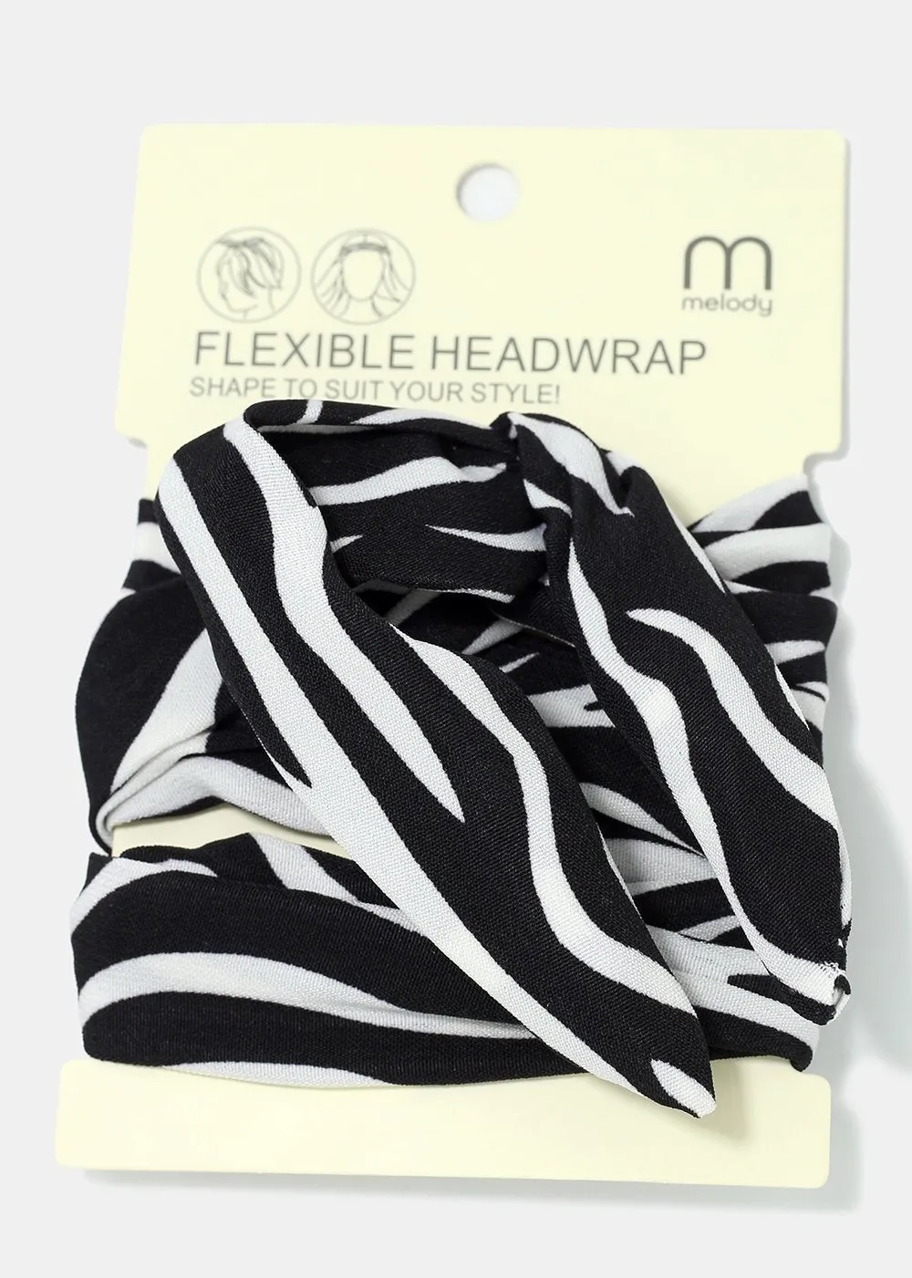 Black & White Flexible Headband