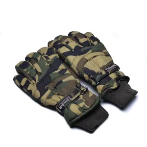 Brand Thinsulate gloves winter Woodland Flecktarn Olive Camouflage