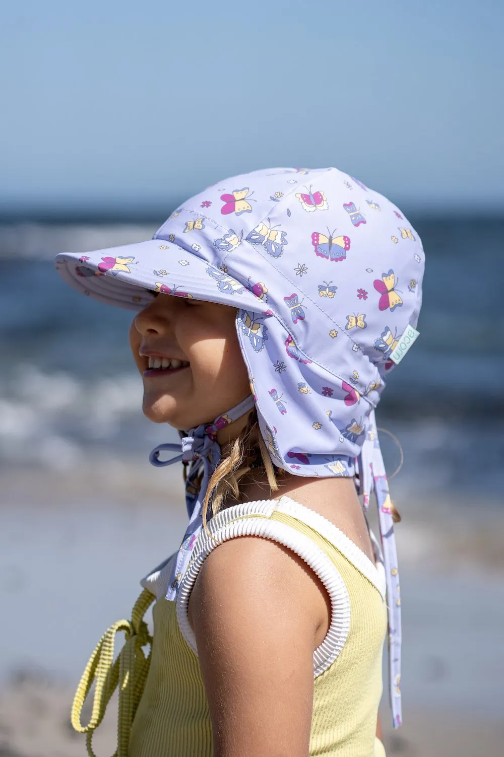 Butterfly Swim Flap Cap