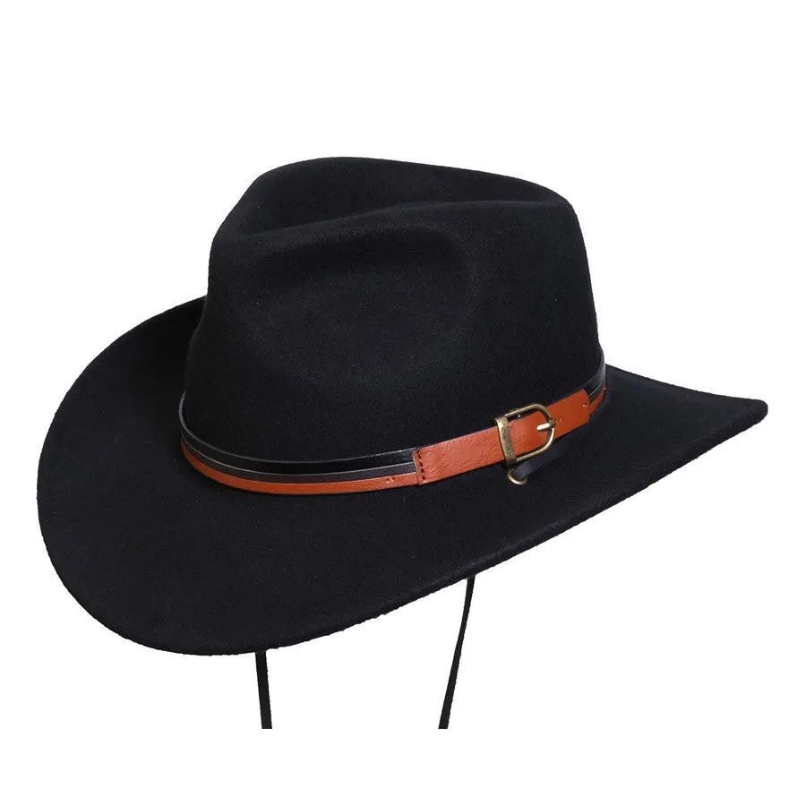 Conner Port Douglas Wool Outback Fedora Hat