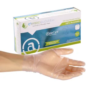 Diamond Grip Powder-Free ACR Hybrid 3.0 Gloves (S-XXL), Case of 1,000 (XXL: 900)