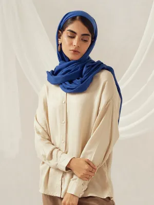 Eco-Luxe Scarves & Hijabs - Royal Blue