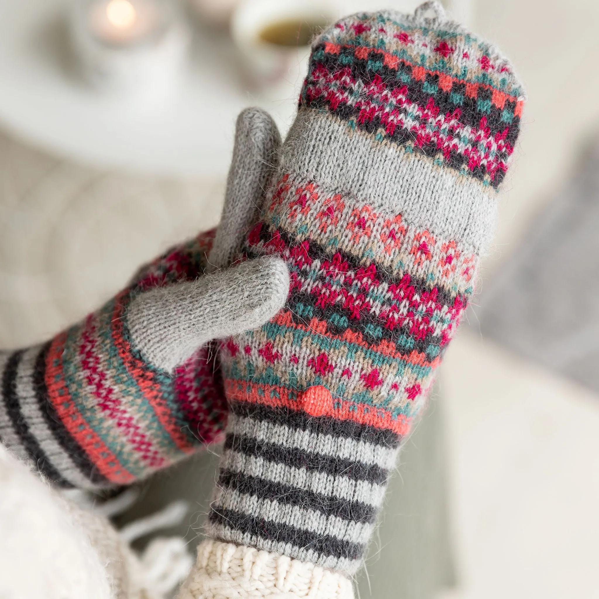 Fabulous Fairisle Knit Gloves