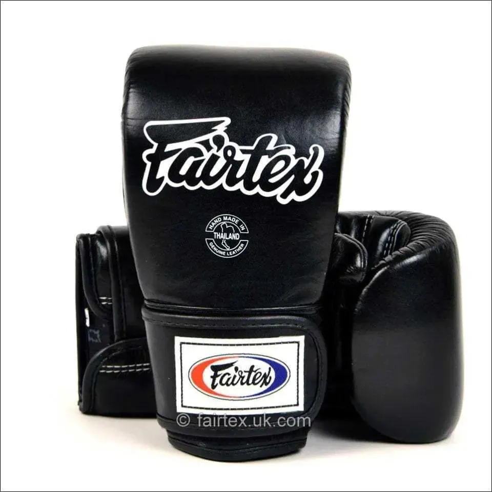 Fairtex Black Cross Trainer Bag Gloves