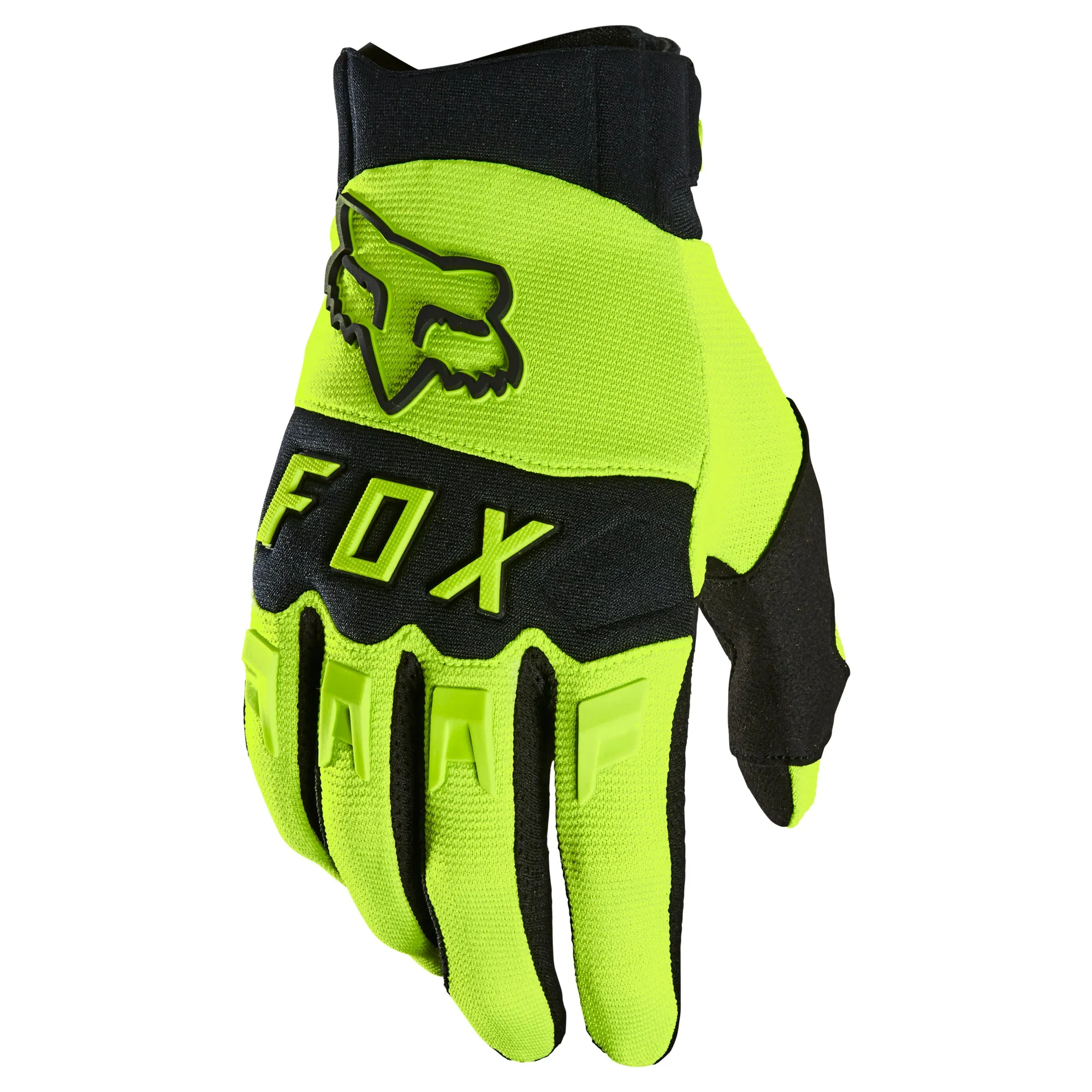 Fox Racing Dirtpaw Standard Offroad Gloves Flo Yellow