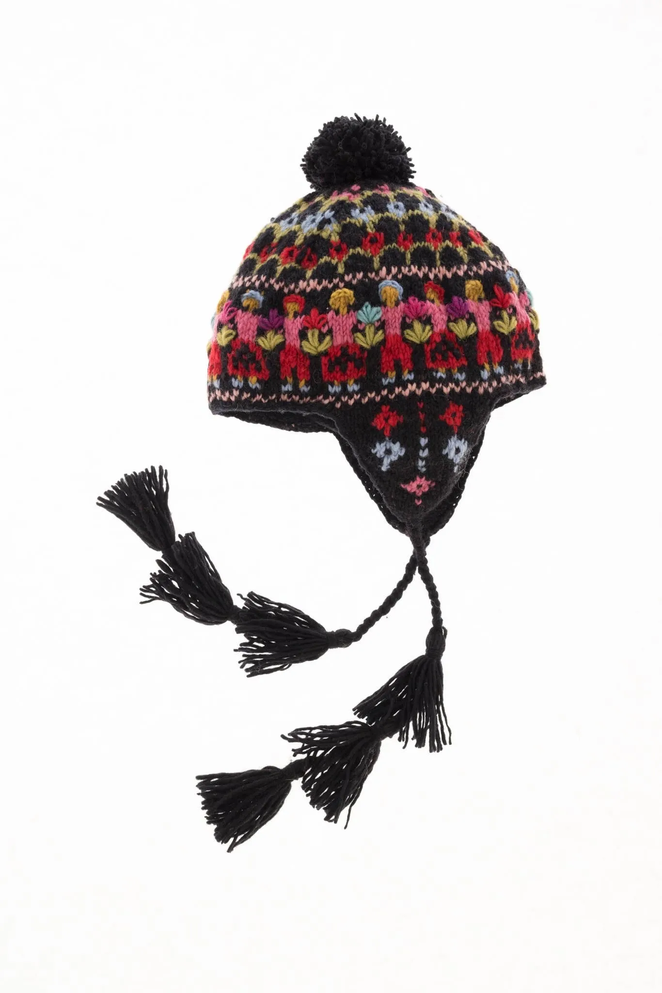 French Knot Joyful People Earflap