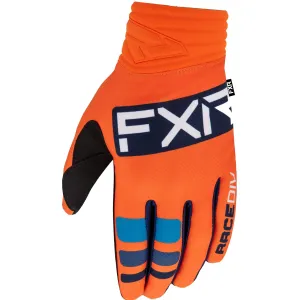 FXR Prime MX Offroad Gloves Orange/Midnight