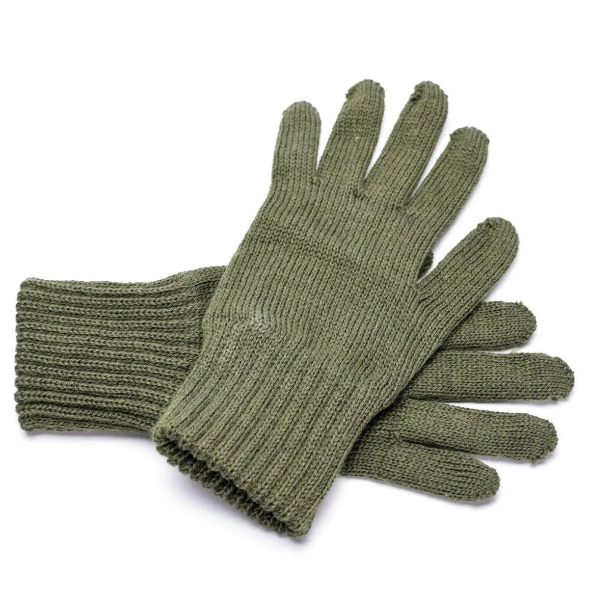 Genuine Belgian army military gloves Liners wool warmers Military Surplus