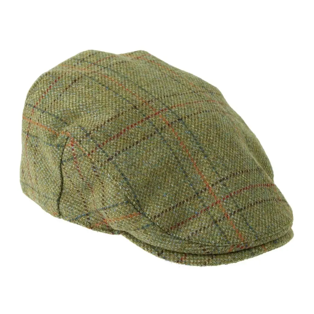 Heather Kinloch Waterproof British Tweed Flat Cap