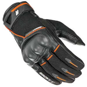 Joe Rocket Supermoto Mens Hybrid Gloves Black/Orange