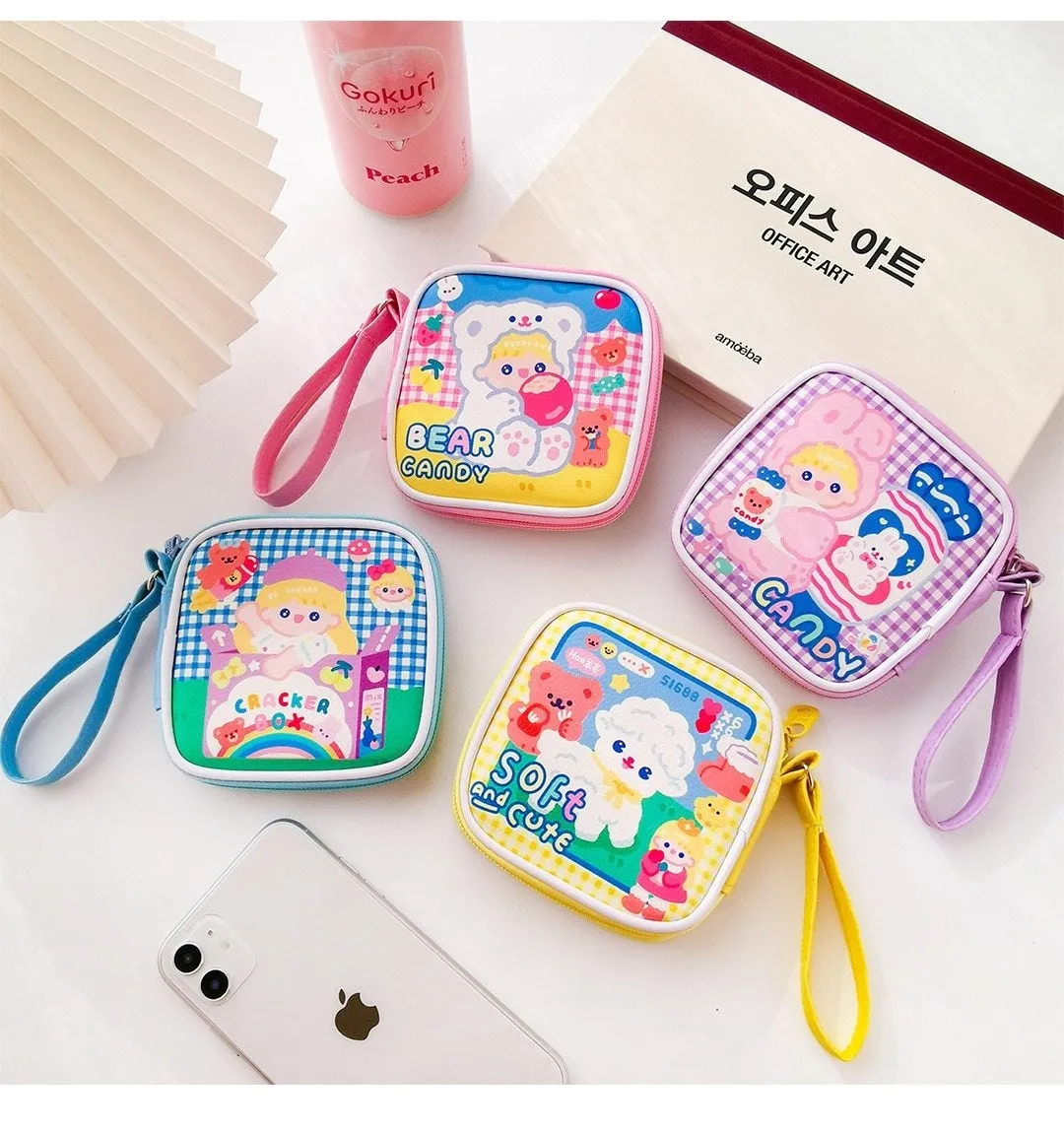 Kawaii Charger Carrying Case