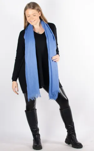 Lightweight Scarf Pashmina | Blue