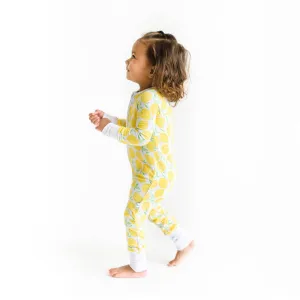 Little Sleepies - Lemons Bamboo Viscose Zippy 18-24 months