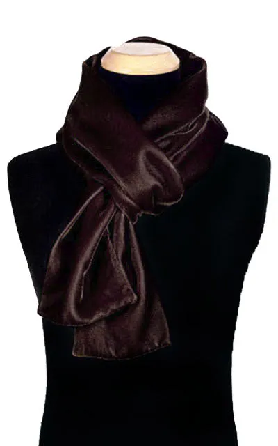 Men's Classic Scarf - Velvet in Chocolate  - Sold Out!