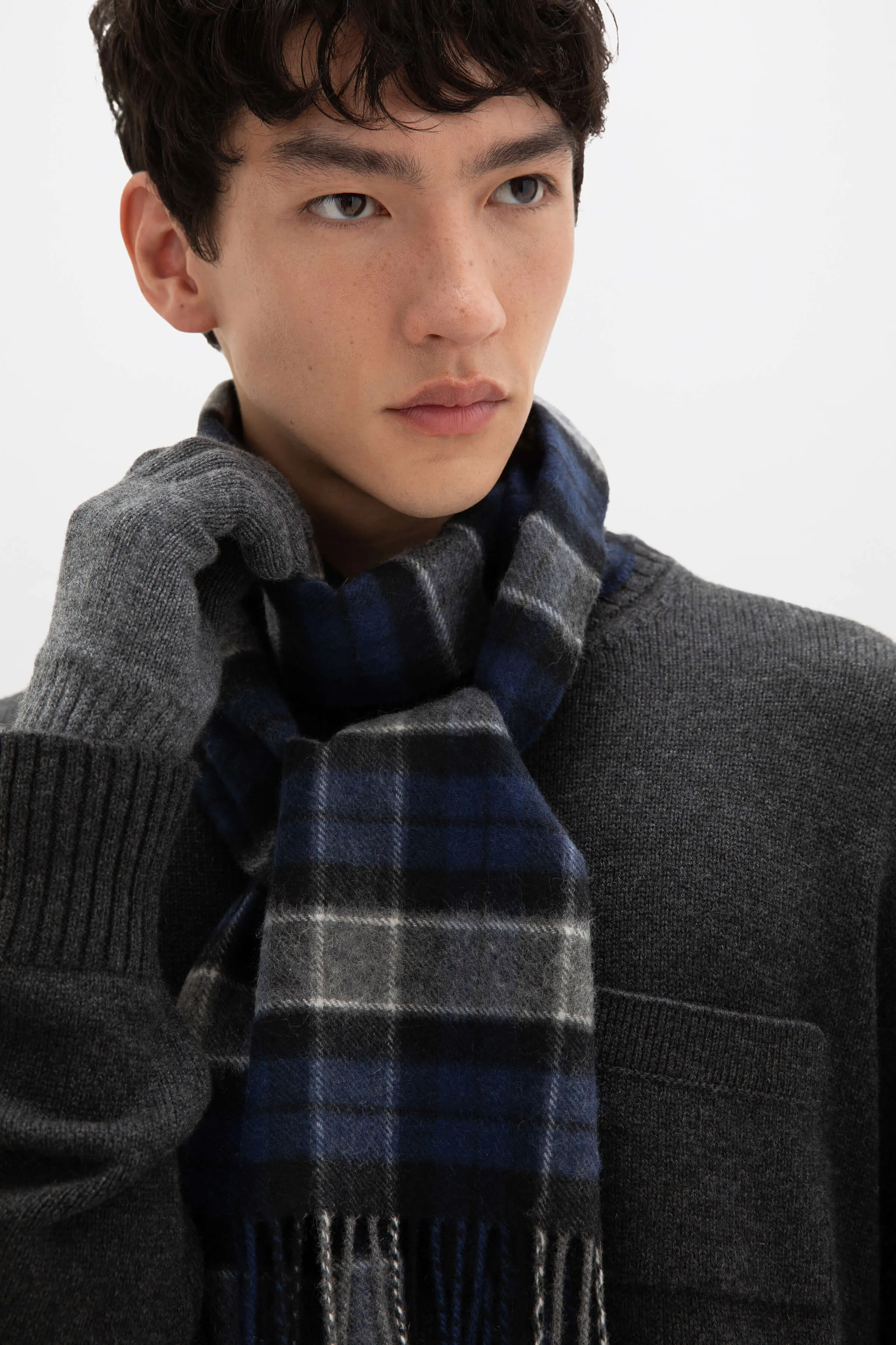 Mentieth Tartan Cashmere Scarf