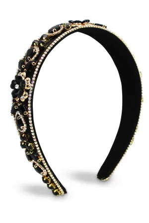 Morgan & Taylor Ariadne Headband - Black