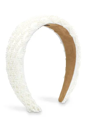 Morgan & Taylor Valencia Headband - White