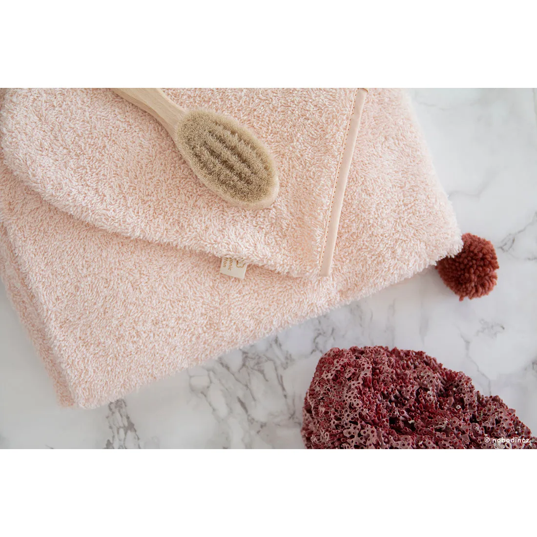 nobodinoz Cute Poncho Pink