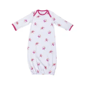 Plumeria Bamboo Layette Gown