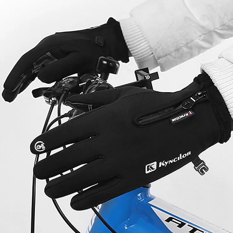 Premium Windproof Thermal Touchscreen Gloves for Men and Women - Experience Warmth and Connectivity