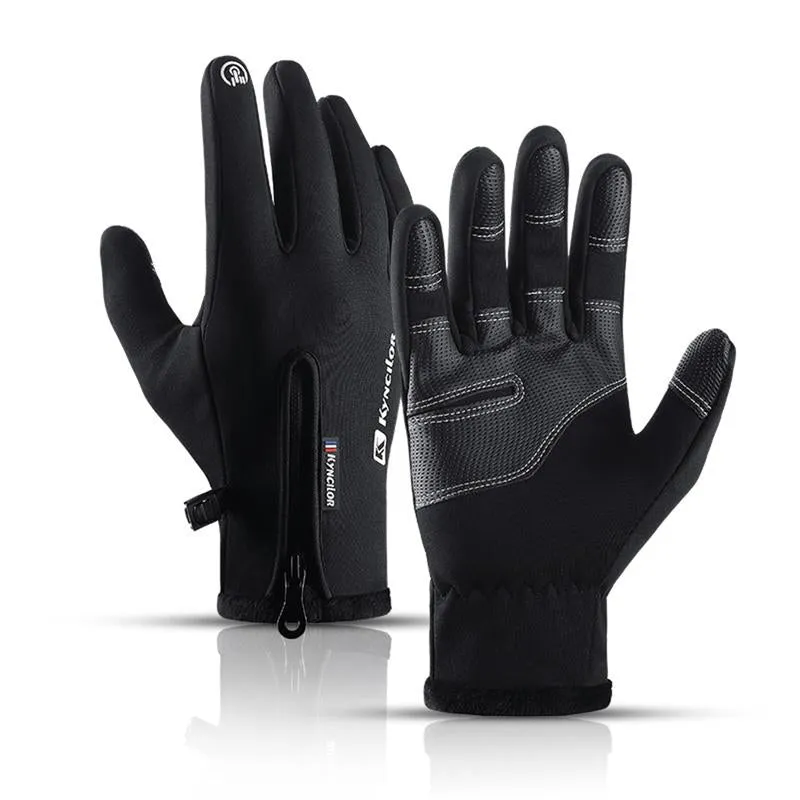 Premium Windproof Thermal Touchscreen Gloves for Men and Women - Experience Warmth and Connectivity