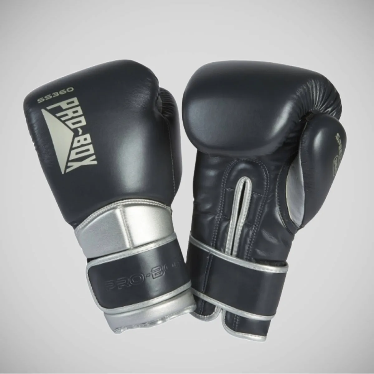 Pro-Box Speed Spar Boxing Gloves Black/Silver