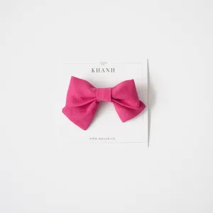 Raspberry | Petite Sailor Bow