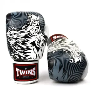 Twins White Wolf Boxing Gloves